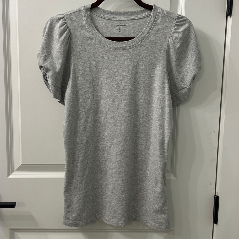 Amazon Essentials Heather Gray Crew Neck Tee